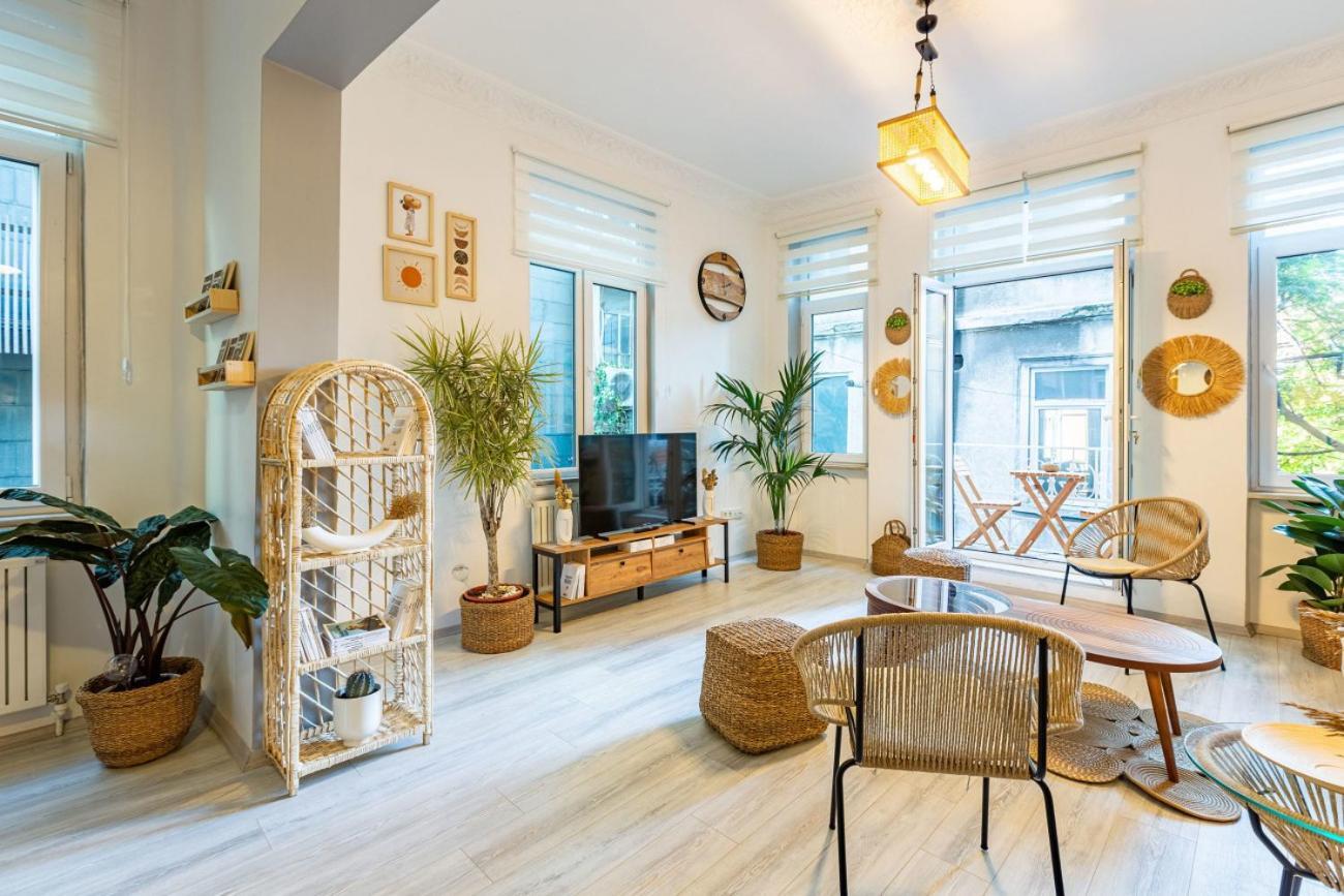 דירות איסטמבול Exceptional Flat 1 Min To Metro & Galata Tower מראה חיצוני תמונה